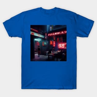 Cyberpunk Tokyo Ramen Shop T-Shirt